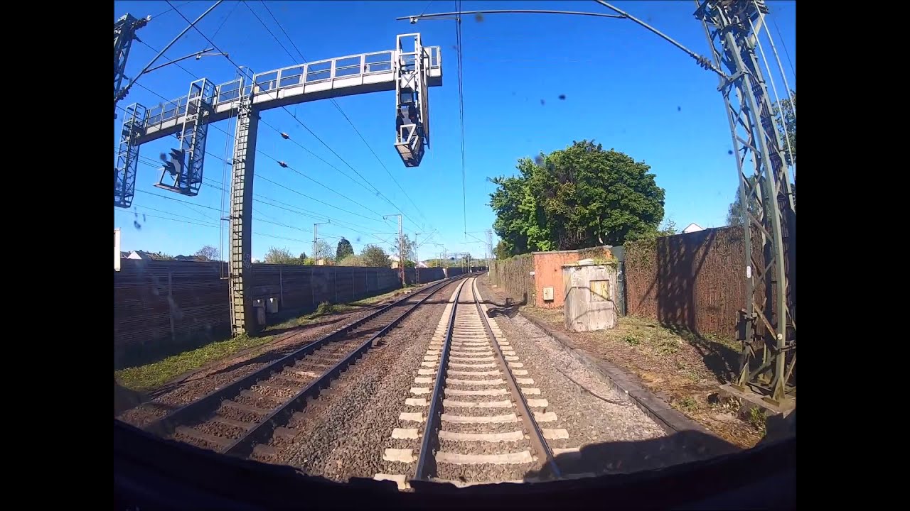 Führerstandsmitfahrt von Kassel Hauptbahnhof nach Göttingen Mitfahrt Führerstand CabView