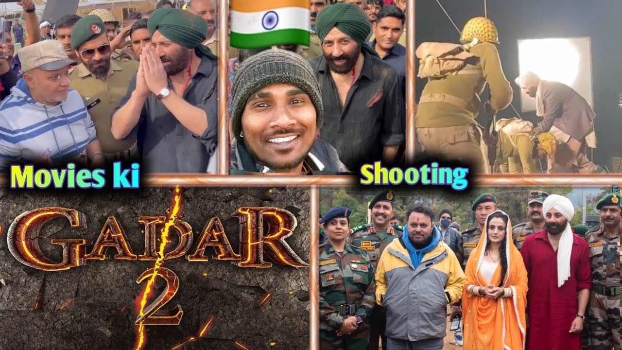 Gadar 2 Movie ki Shooting | गदर 2 मूवी की शूटिंग @MRDKabaddikingMP sunny deol Movies gadar 2 trailer