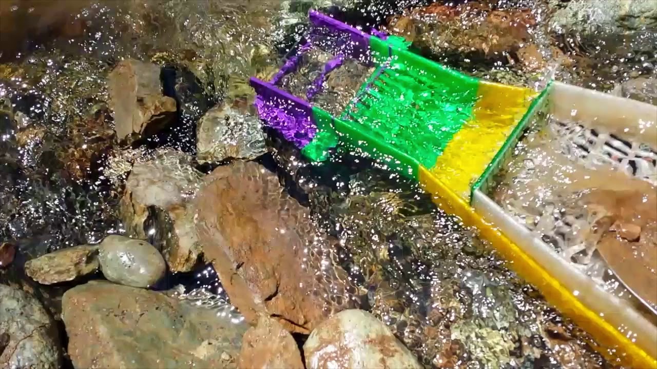 Jumbo 3D Printed Fluid Sluice Box with Inline Classifier (Model #3)