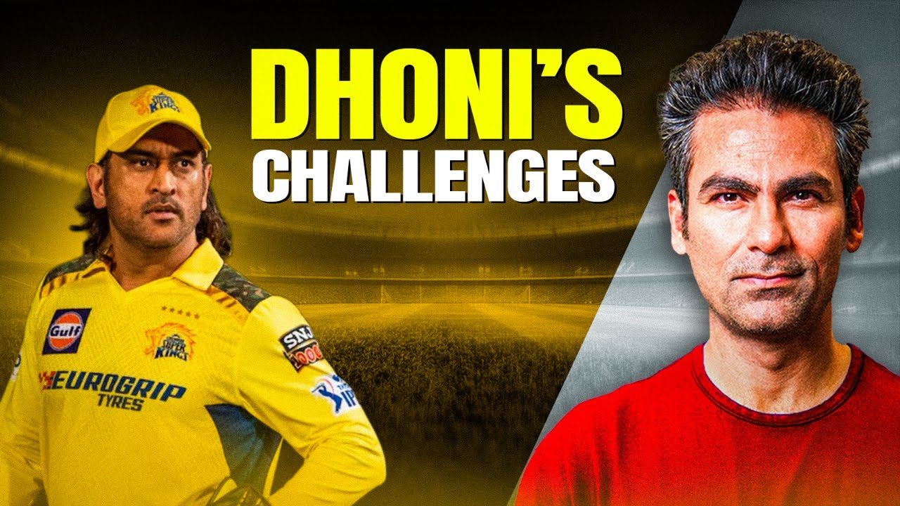 Dhoni’s Challenges to Win a 6th IPL Trophy! | #IPL2026 #CSK | Mohammad Kaif
