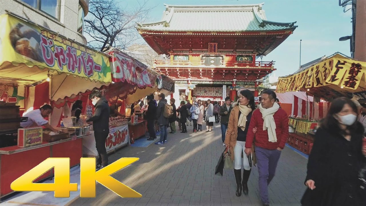 Akihabara to Kanda Myojin Shrine on foot - Long Take【東京・秋葉原/神田明神】 4K