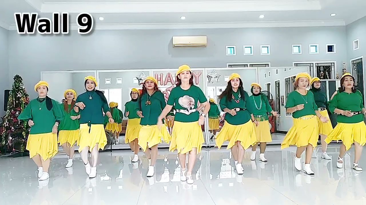 GREEN GREEN GRASS|Line Dance|Choreo by Caecilia M Fatruan| Desember 2021