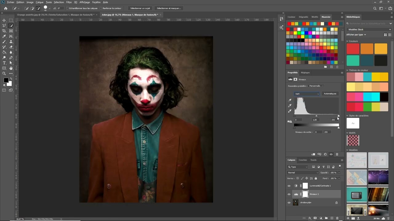 Photoshop (62) - Réglages de base sur les calques