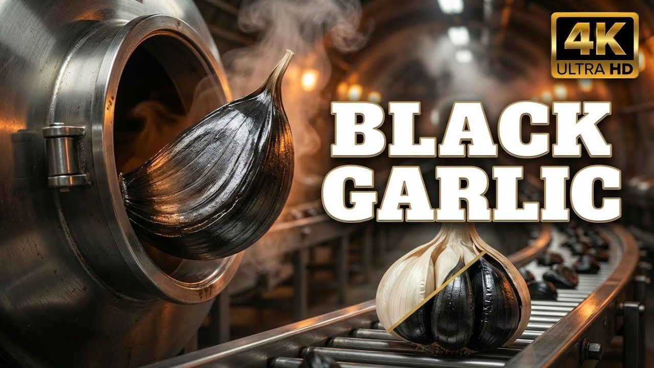 The Black Garlic Fermentation Factory EXPOSED (Full Factory Tour)