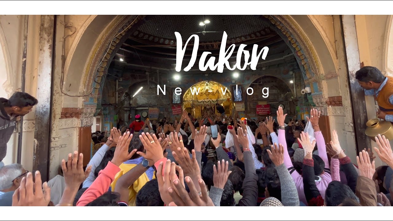 Dakor - Shree Ranchhodraiji temple || cinematic video shot on #iphone13
