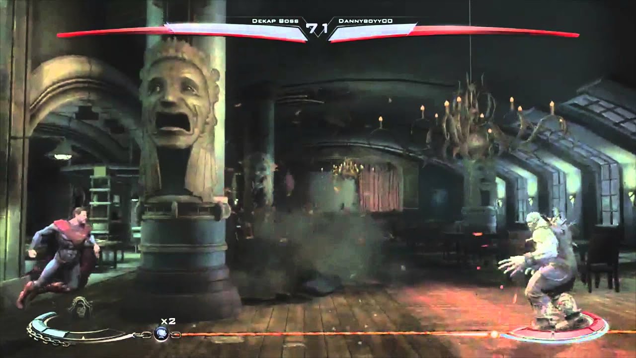 Injustice Gods Among Us - Grundy Smash Online Survivor Matches Gameplay