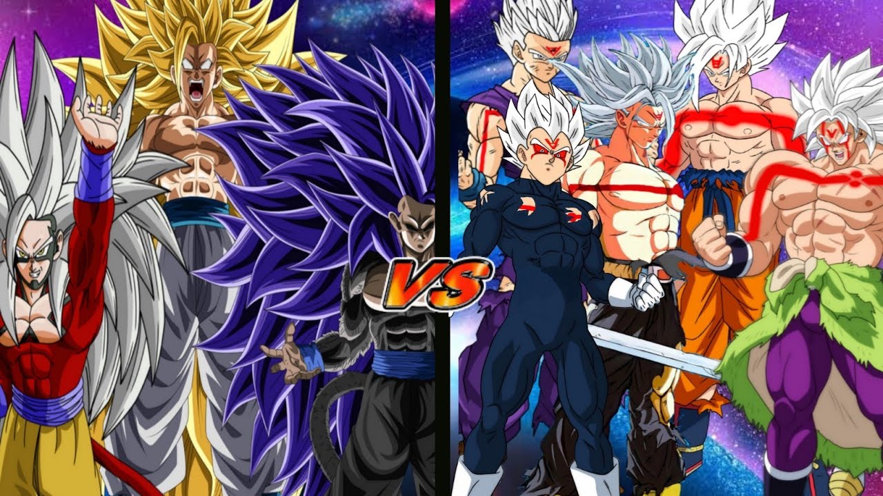 The Ultimate Legendary Saiyans vs Omni God Saiyans[DRAGON BALL BUDOKAI TENKAICHI 3]