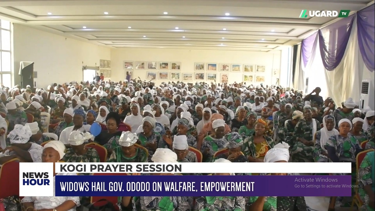 KOGI PRAYER SESSION: WIDOWS HAIL GOV. ODODO ON WELFARE, EMPOWERMENT
