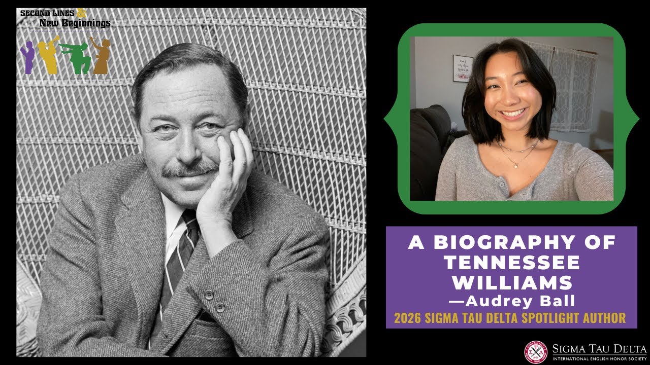 2026 Spotlight Author&mdash;A Biography of Tennessee Williams