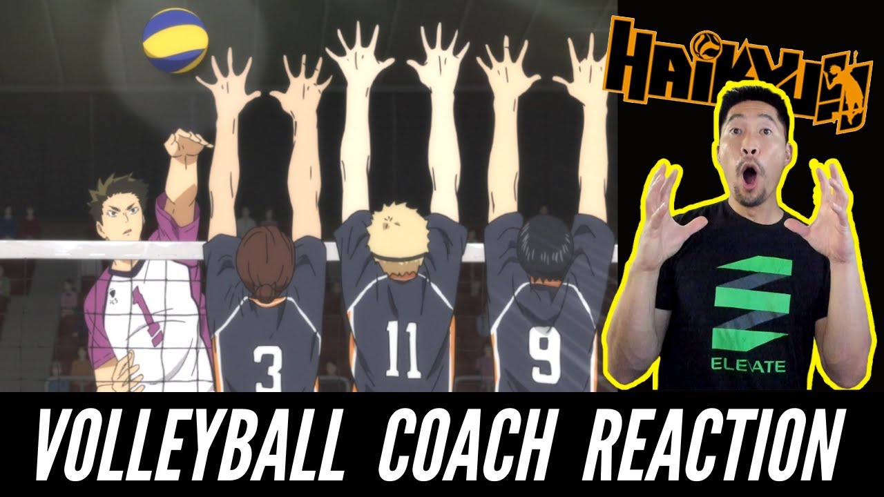 Тренер по волейболу отреагировал на HAIKYUU S3 E1 — Карасуно готова играть с Шираторизавой