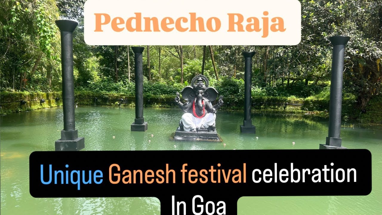 unique Ganesh festival celebration in GOA || Pednecho Raja ❤️🙏😍|| #konkonivlog  
