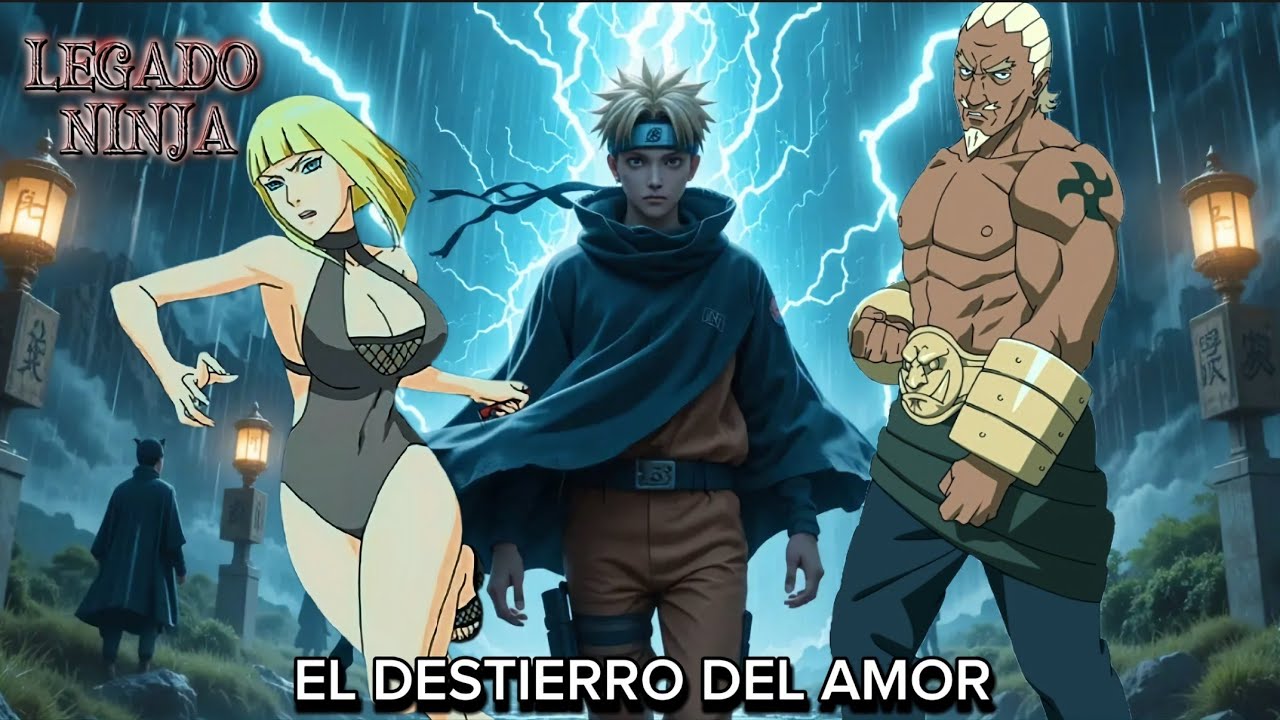 |QHPS Naruto Era Desterrado Y Se Iba A Kumogakure Y Se Enamoraba De Samui |⚡️