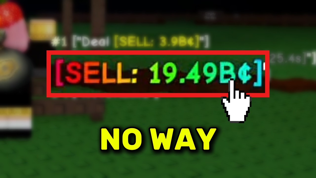 BARGAIN IS BROKEN | Grow a Garden