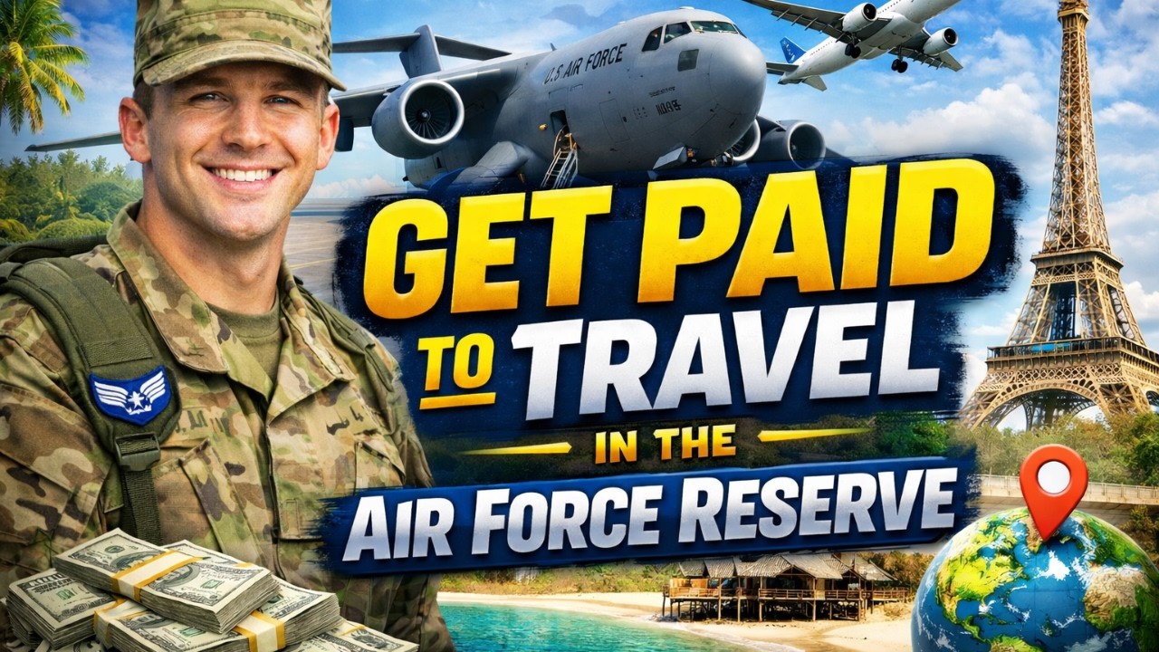 Get Paid to Travel in the Air Force Reserve