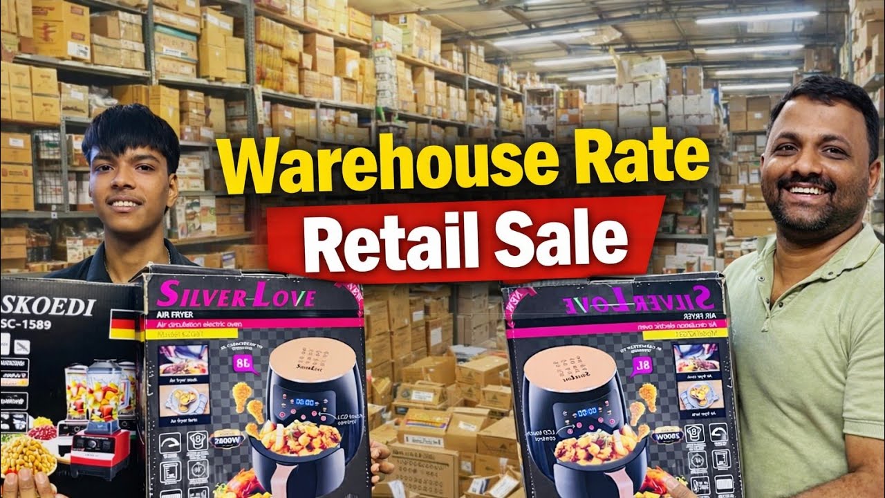 Retail Me Wholesale Bhav | Sabse Sasta Har Ghar Ka Kaam Ka Samaan | Mumbra Loot Market 