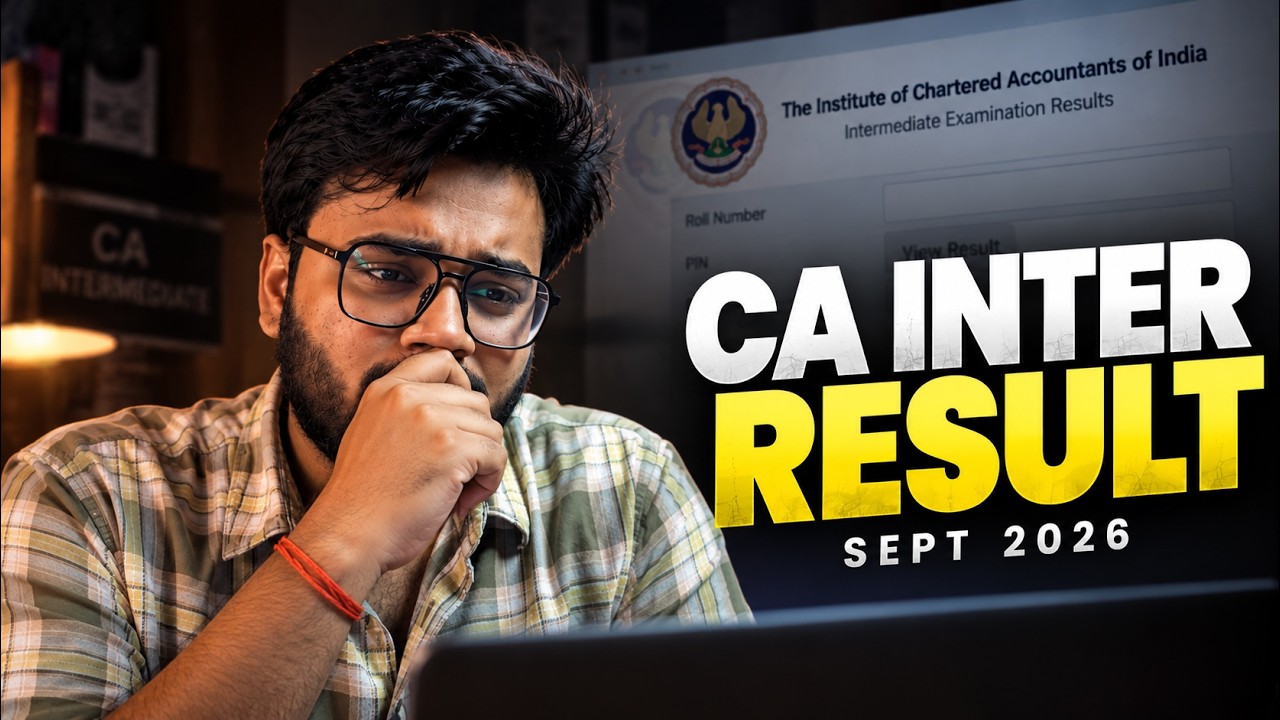 CA Inter September 2026 Result!🔥 | My Family's Emotional Reaction❤️