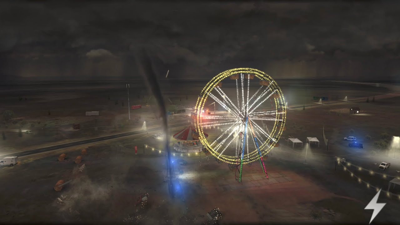 龙卷风模拟器  Tornado Alley - Rampage  EF4   amusement  