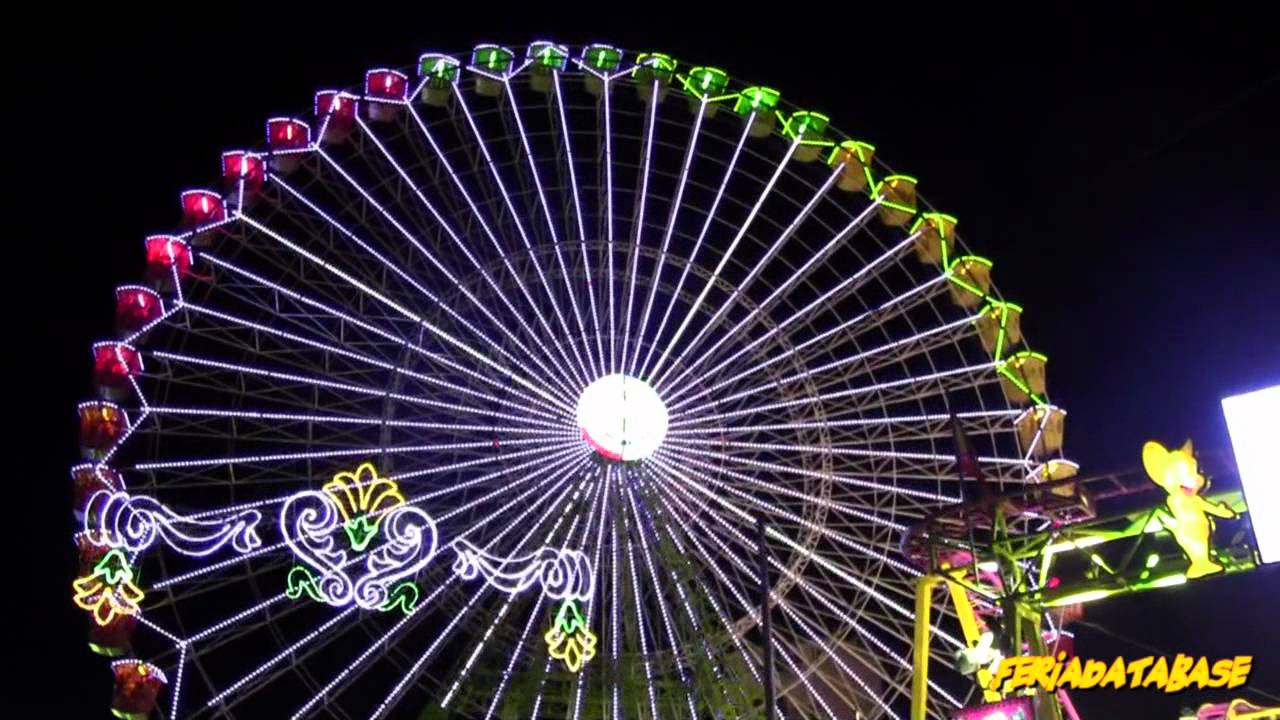 Noria Sanchez, iluminación nocturna por Feriadatabase