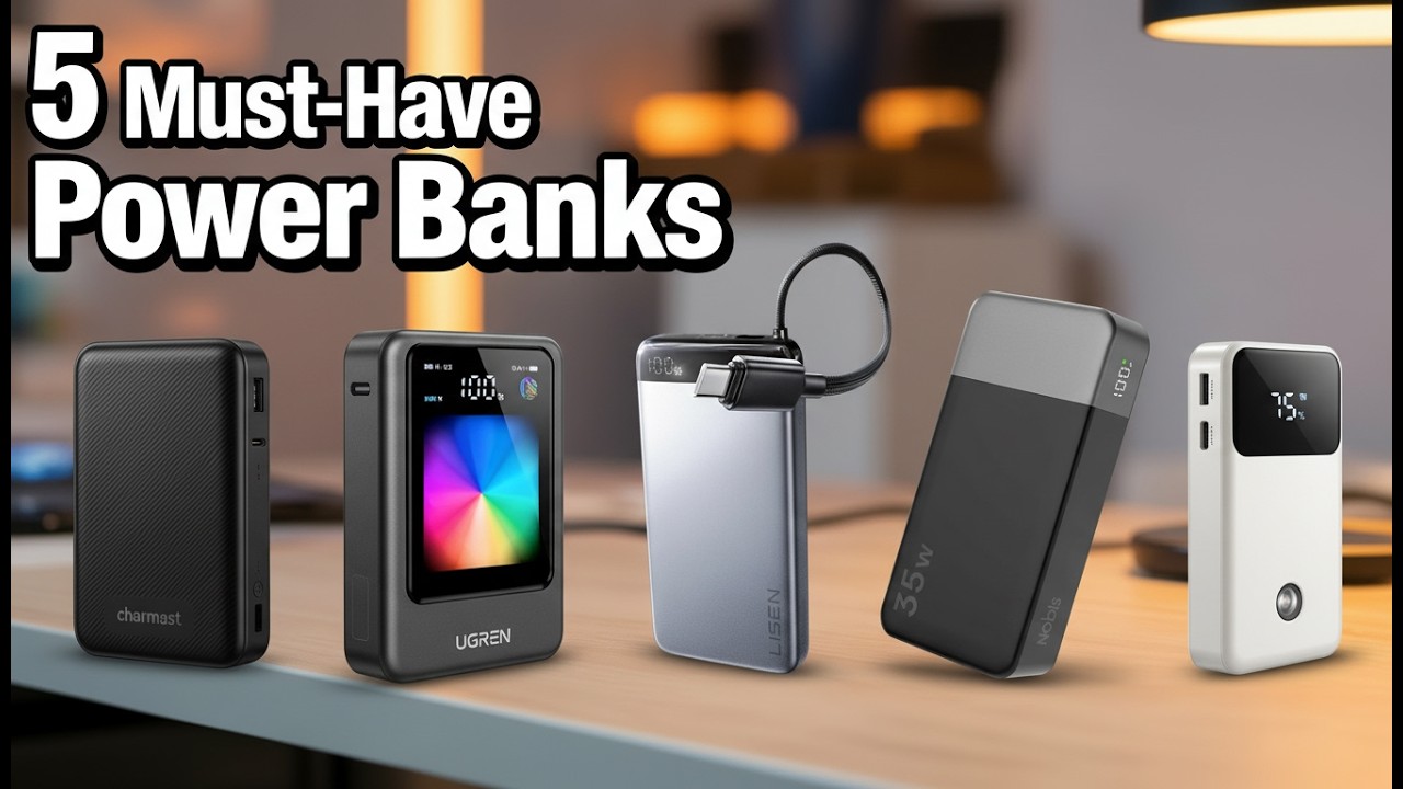 5 Must Have Power Banks for MACBOOK AIR M5 Users 2026