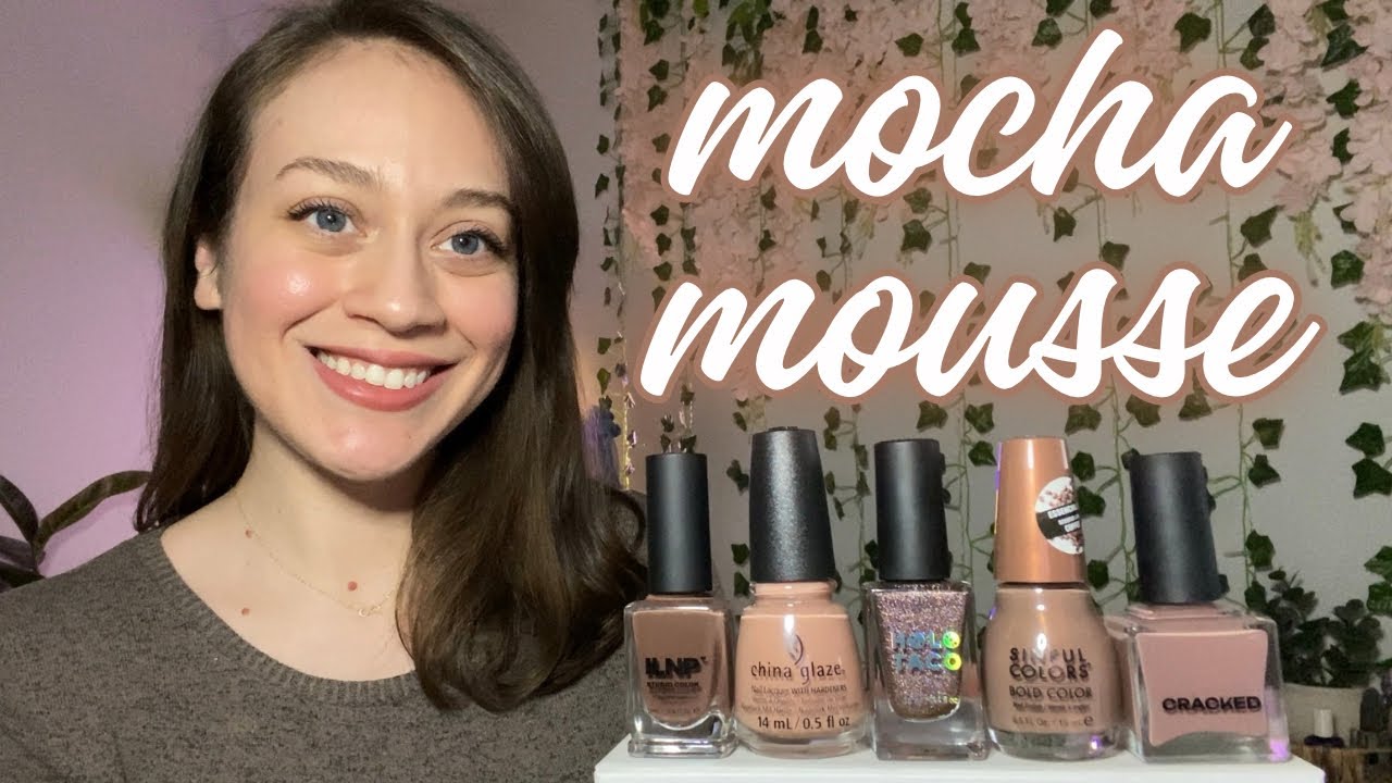 My TOP 5 Mocha Mousse Polishes! 🍫☕️ Trying to Match PANTONE’s Color of the Year for 2025