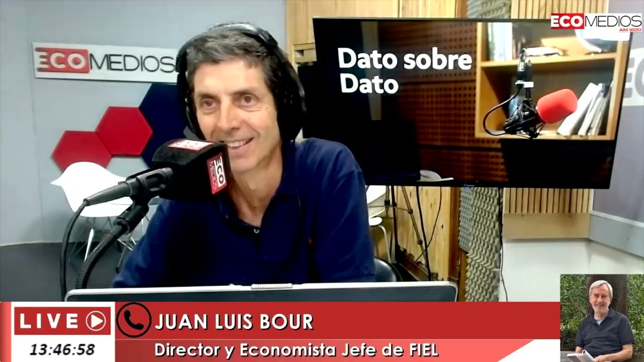 Juan Luis Bour (Director y Economista Jefe de FIEL) Dato Sobre Dato
