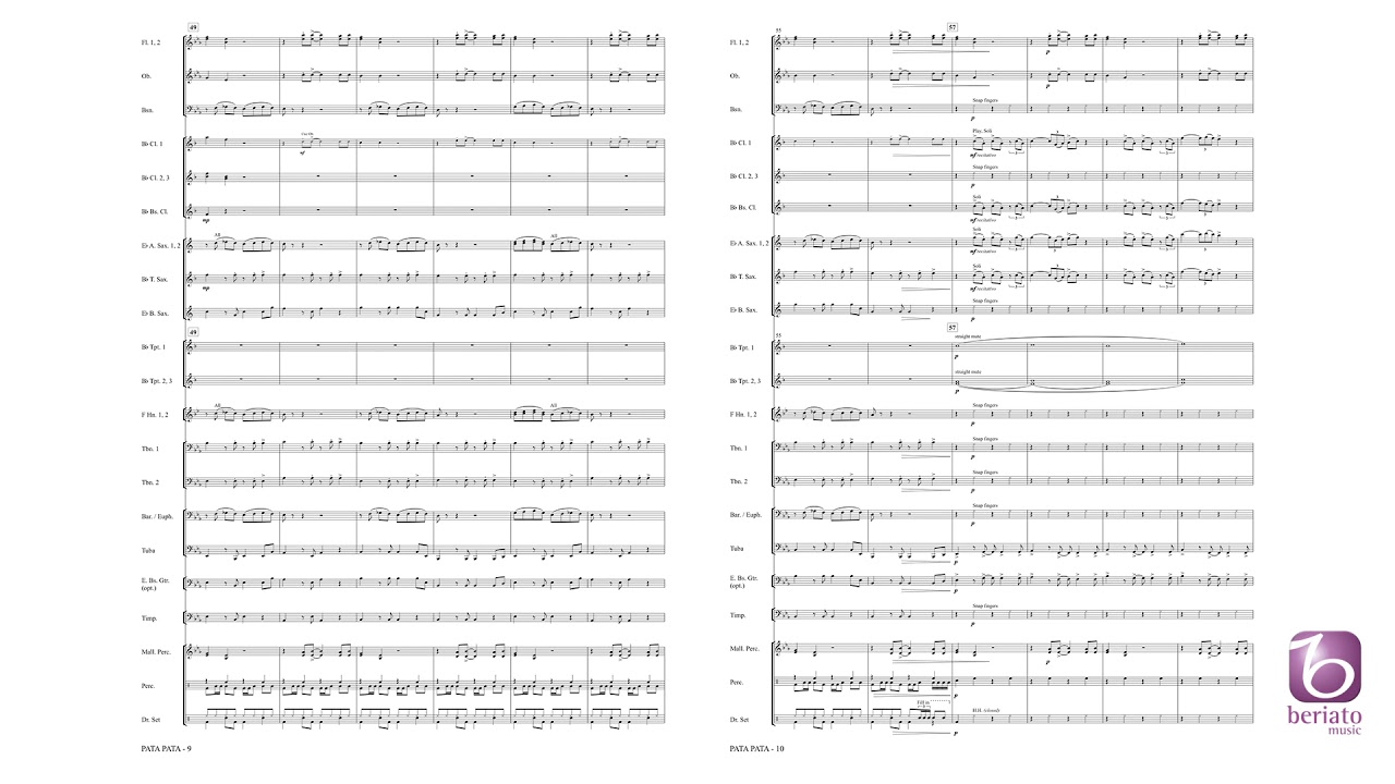 Pata Pata – arr. by Filip Ceunen
