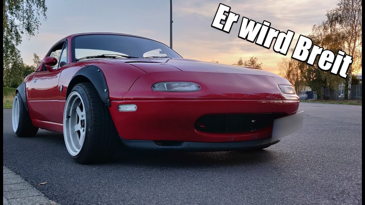 Er wird Breit! | CarbonMiata Kotflügelverbreiterung | Mazda MX-5