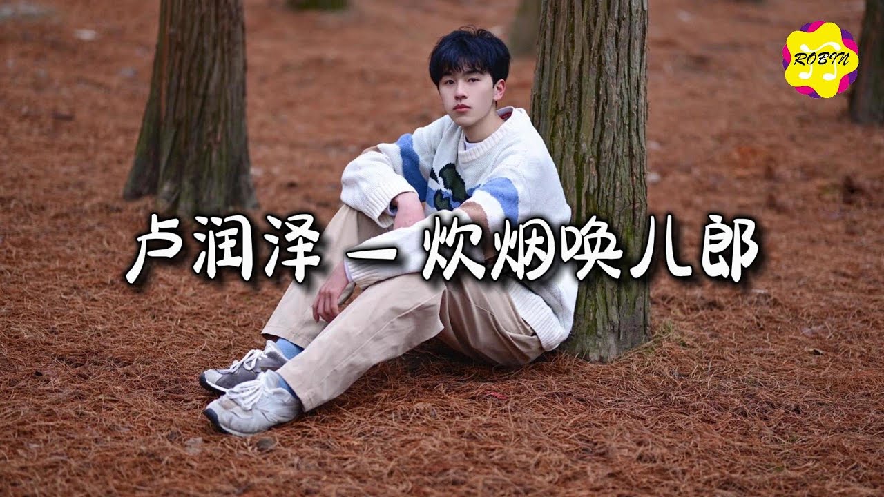 卢润泽 - 炊烟唤儿郎『思绪它绕啊绕啊绕啊，炊烟唤儿郎，苦苦等待的爹娘，何时盼儿还故乡。』【动态歌词MV】