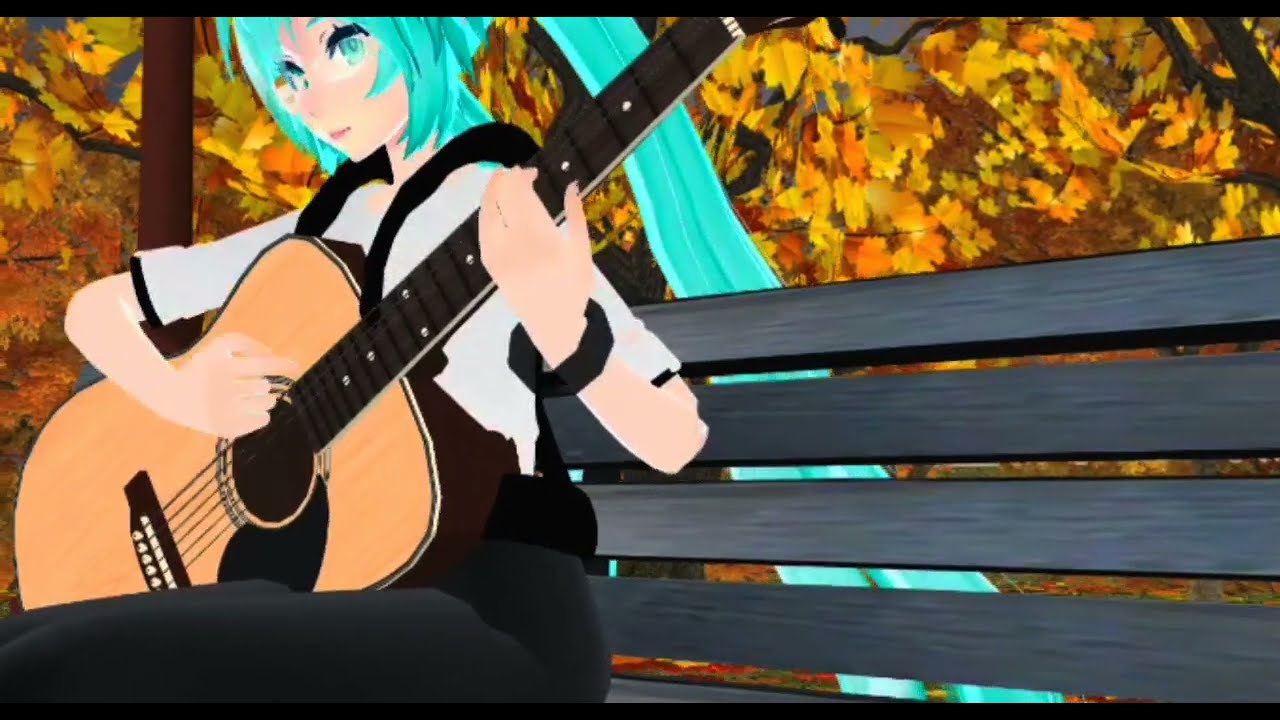 [MMD] Play Guitar.