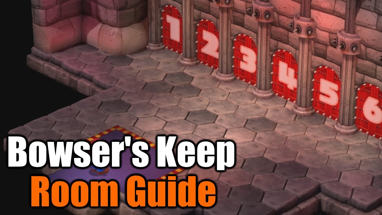 How to clear the Puzzle Rooms [Super Mario RPG Boss Fight] Bowser's Keep
