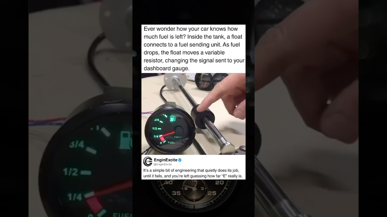 How Your Car’s Fuel Gauge Actually Works 