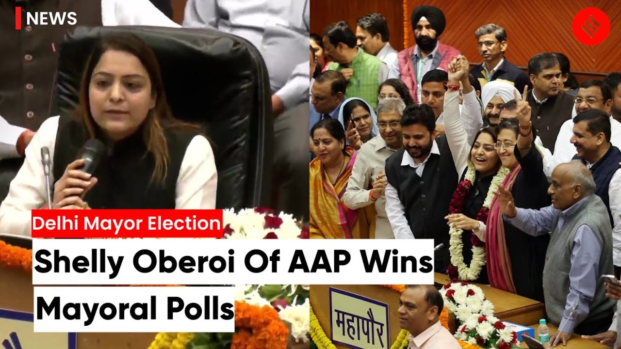 Delhi Mayor Election: AAP&rsquo;s Shelly Oberoi Wins Mayoral Polls With 150 Votes