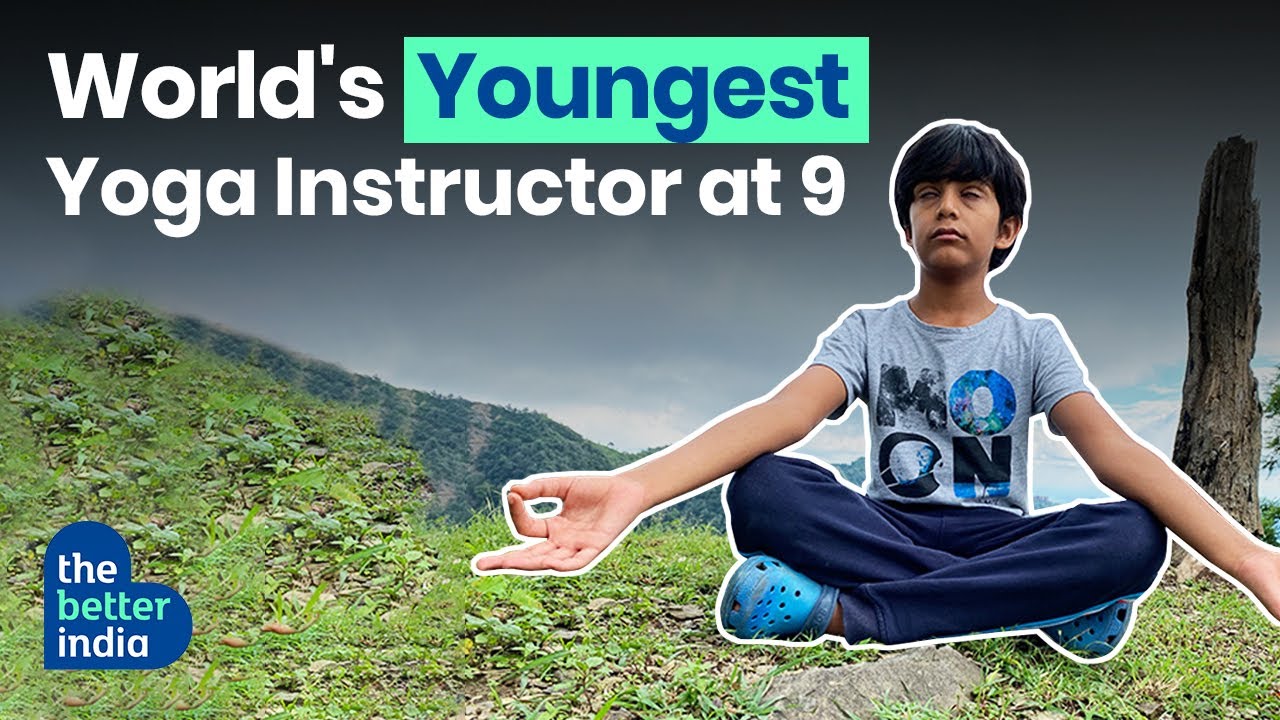 World's Youngest Yoga Instructor Indian Guinness World Record Holder Reyansh Surani