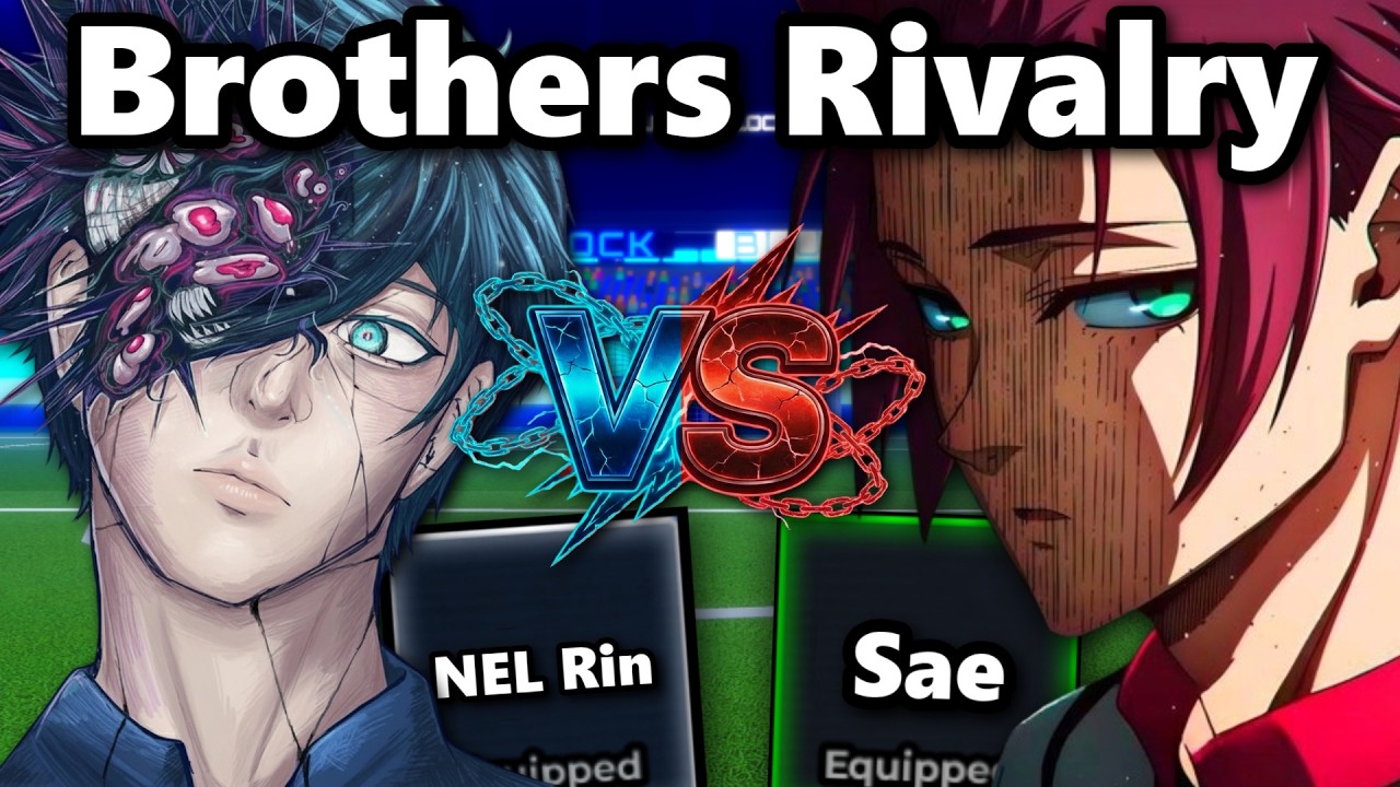 Sae VS NEL Rin Rework (Curve Shot Battle) | Blue Lock Rivals