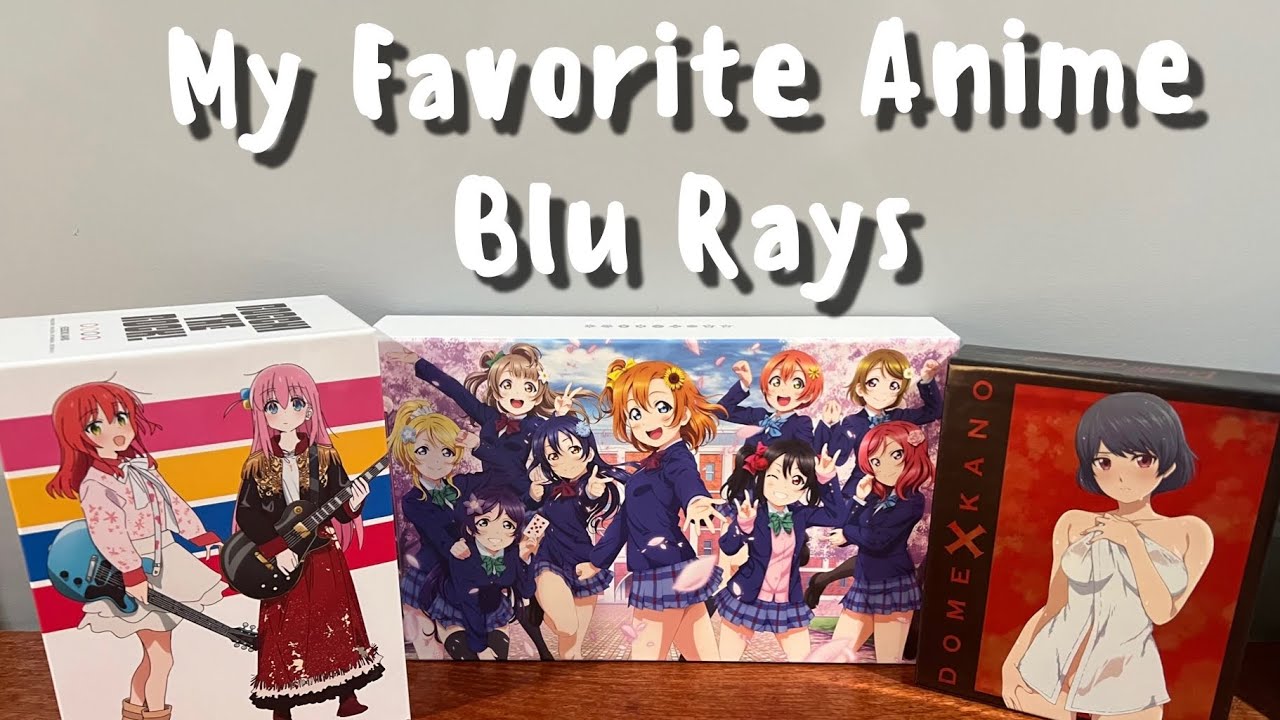 The Best Anime Blu Rays I Own!