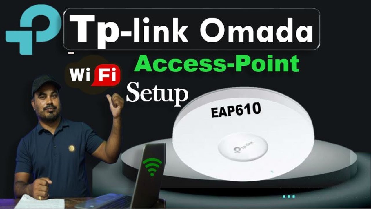 Как настроить точку доступа TP-Link Omada EAP610 WiFi 6 | Конфигурация TP-Link Omada eap610