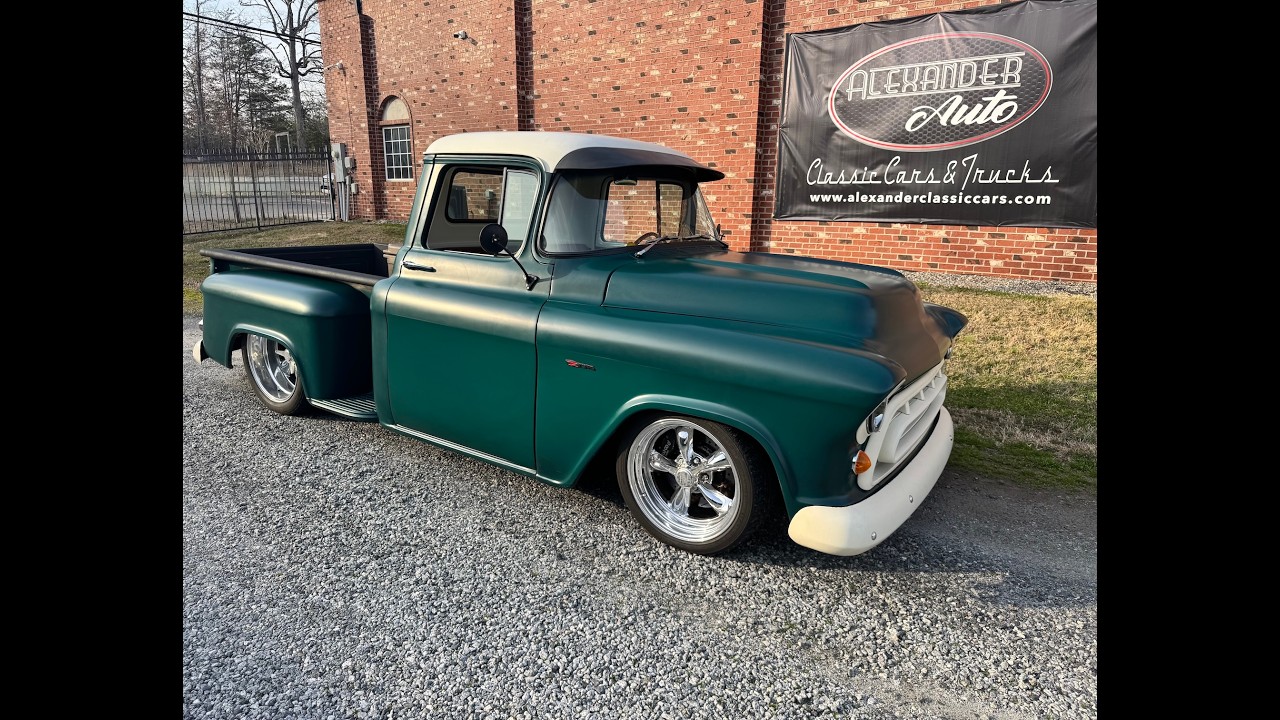 STK2012 1957 CHEVROLET 3100 RESTOMOD