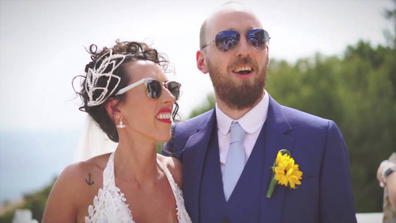 Natasha & Neil's Ibiza Wedding Highlights -  Elixir Shore Club in Ibiza