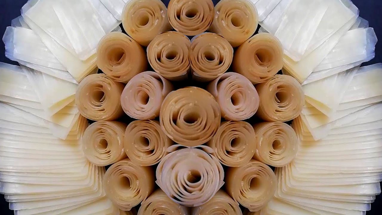 Soap roses crushing | soap sheets crushing relaxing sounds | ASMR soap crunching