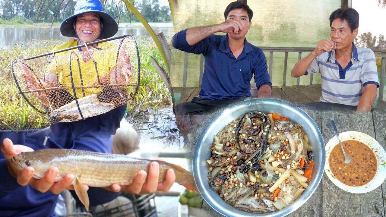 Tuyệt chiêu món Cá Lóc Chưng Tương của anh Toàn, ăn một lần là ghiền