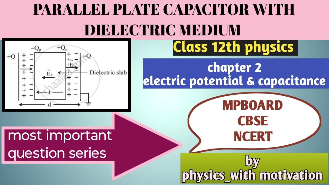 Capacity of parallel plate capacitor with there partially dielectric medium 