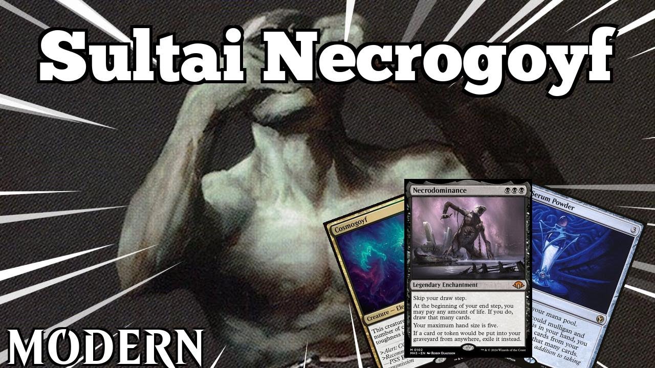 Flinging Huge Goyfs For the Win! | Sultai Necrogoyf | Modern | MTGO