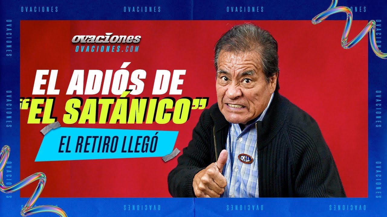 Charlamos en exclusiva con “El Satánico”, leyenda de la lucha libre mexicana que dice adiós al ring