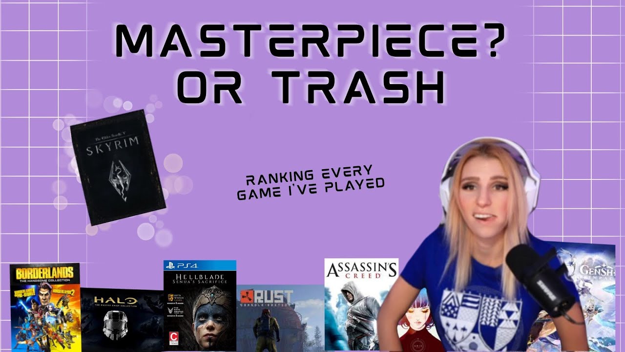 Masterpiece or Trash? Ranking Every Game I've Ever Played