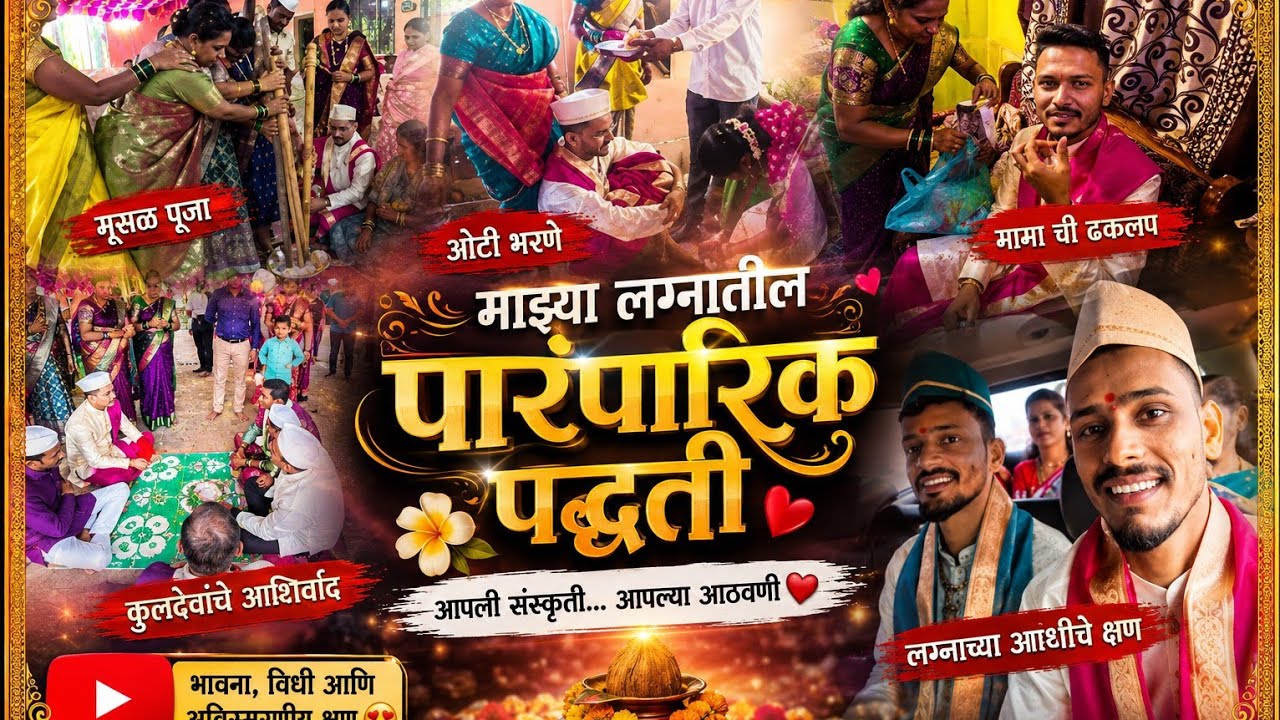 माझ्या लग्नातील कोकणातील पारंपरिक लग्न विधी | Kokani Traditional Wedding #rohitbare #kokan #wedding 