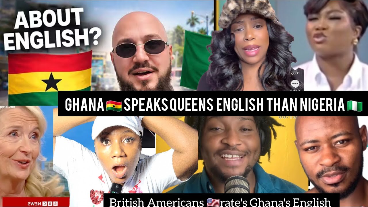ECHOKE🔥💃BRITISH AMERICANS🇺🇸RANKS GHANA'S ENGLISH, AS BEST👌IN AFRICA