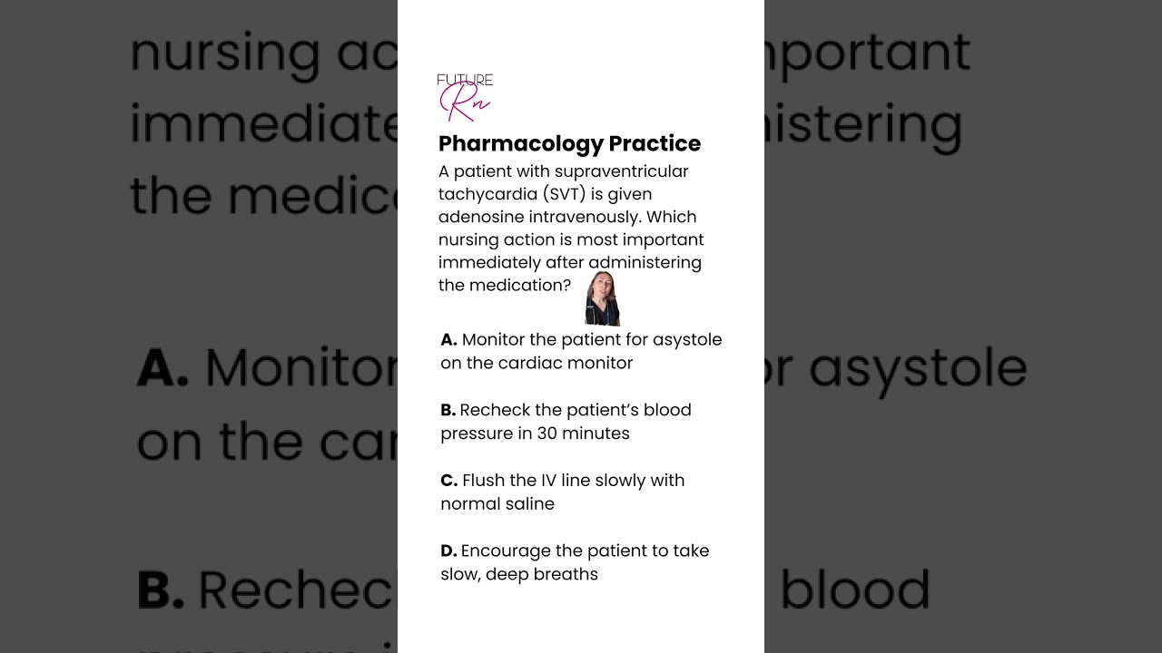 Nursing Pharmacology Practice Question 