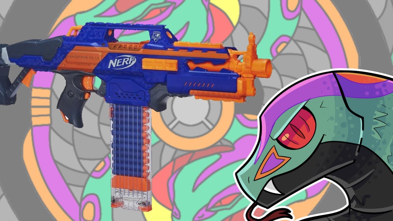 The Nerf Rapidstrike is a timeless masterpiece