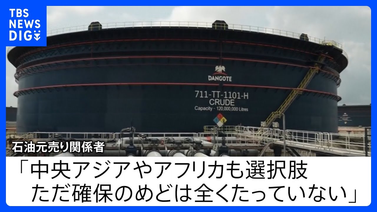 日本の石油備蓄「残りは241日分」　&ldquo;中東以外の調達先&rdquo;確保のめど立たず&hellip;　ガソリン価格は全国平均&ldquo;リットル190円台&rdquo;に｜TBS&nbsp;NEWS&nbsp;DIG