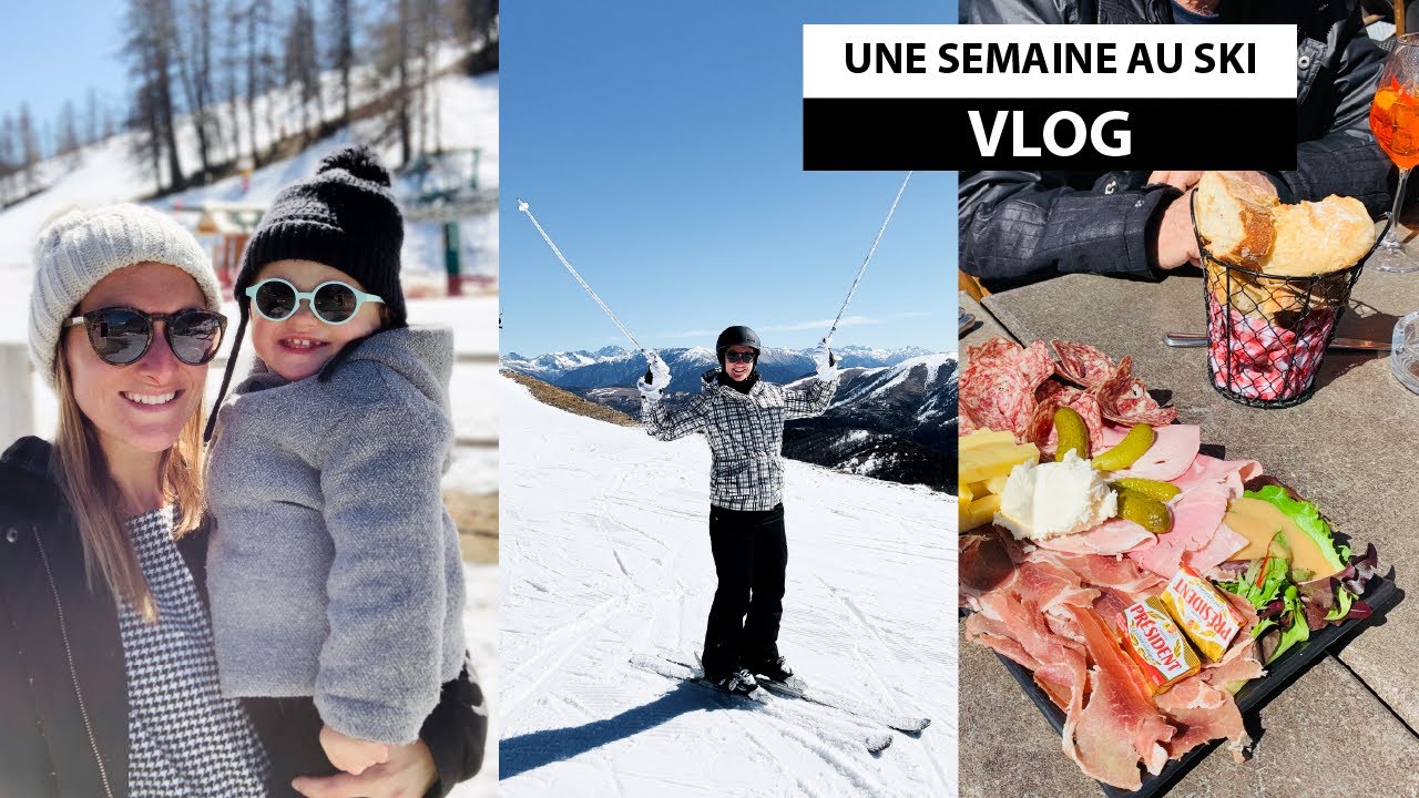 NOS VACANCES AU SKI [VLOG FAMILLE]